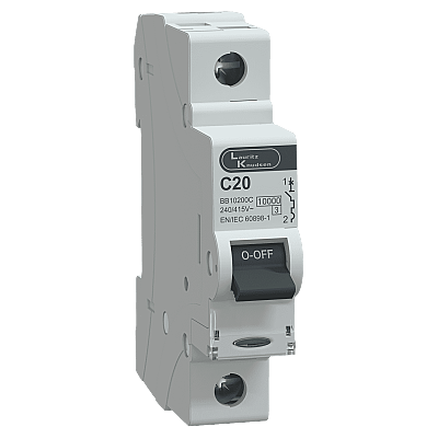 BB10200C - 20A,10kA, C, 1P MCB, Otomatik sigorta - 1