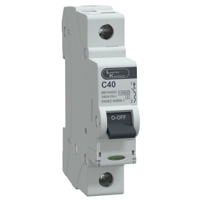 BB10400C - 40A,10kA, C, 1P MCB, Otomatik sigorta - 1