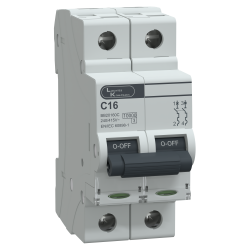BB20160C - 16A,10kA, C, 2P MCB, Otomatik sigorta - Lauritz Knudsen Electrical and Automation