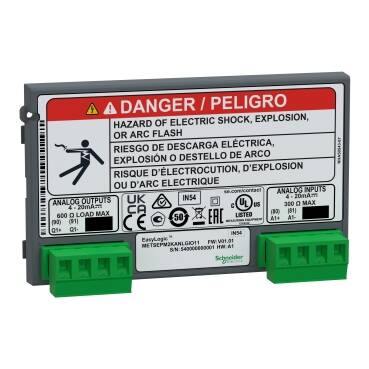 METSEPM2KANLGIO11 - EasyLogic PM2X30 - I/O Modülü - Analog - 1 giriş + 1 çıkış - 2