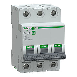 EZ9F59310 - Easy9 Pro H 3P C 10A MCB - Schneider Electric
