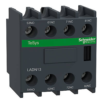  LADN13 - TeSys D aux contacts block 1NO+3NC screw - 1