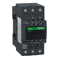 LC1D65AB7 - TeSys D contactor 3P AC3 65A 24V AC coil - 1