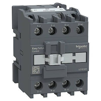 LC1E3201M5 - EasyPact TVS Contactor 3P 1NK 15KW 220VA - 1