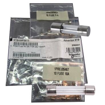 STBXMP5600 - Modicon Stb - Pdm Sigorta Kiti - G/Ç Modülü İçin - 5 Sigorta 10 A - 1