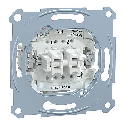  MTN3115-0000 - Merten 2-circuit Switch Insert Screwless - 1