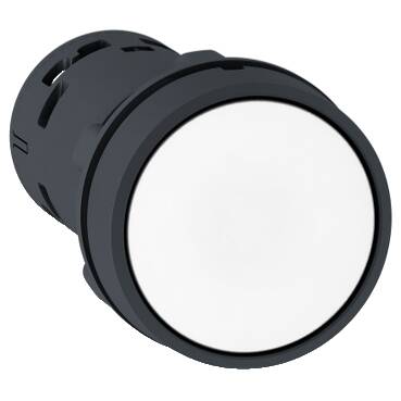 XB7NA11 - Plastik Monoblok 22mm Beyaz 1NA yaylı bu - 1